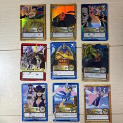 One Piece Carddass Hyper Battle 2001 Rare Card Lot Vintage Collection Set - Image 1
