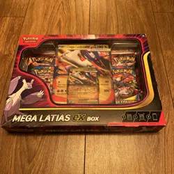Pokemon TCG: Mega Latias ex Box (1 foil promo card, 1 oversize lenticular card) - Image 1