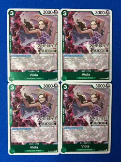 Viola (Judge Pack Vol. 4) OP04-021 One Piece Promotion Cards Foil [x4] - Image 1