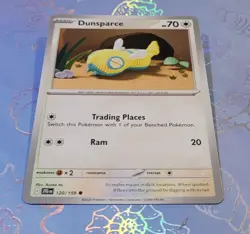 Dunsparce 120/159 Journey Together Asako Ito Crochet Art Pokemon Card NM+ - Image 3