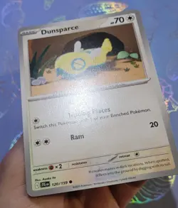 Dunsparce 120/159 Journey Together Asako Ito Crochet Art Pokemon Card NM+ - Image 4