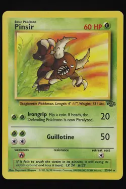 Pinsir - 25 - Jungle - Pokemon Card - Lightly Played - Image 1