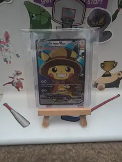Pikachu Cosplay Luffy One Piece Custom ACG Card Holo Foil Anime 024/05 - Image 1