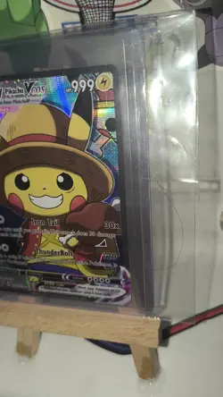 Pikachu Cosplay Luffy One Piece Custom ACG Card Holo Foil Anime 024/05 - Image 2