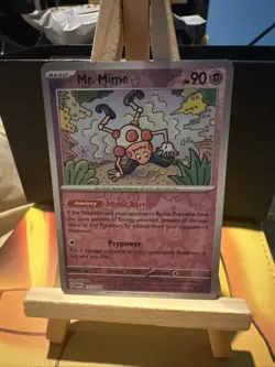 Pokemon Card Mr. Mime Pokemon 151 Scarlet & Violet Reverse Holo 122/165 NM - Image 1