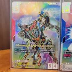Gundam Card Game GD01-001 Gundam GD02-038 Gundam GQuuuuuuX LR++ set of 2 - Image 2