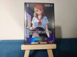 Nami SchoolGirl Costume One Piece Goddess Story ACG Anime Card - Image 1