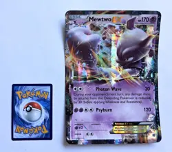 Mewtwo EX - 61/162 - Jumbo Cards XY Breakthrough Lightly Played - Image 1
