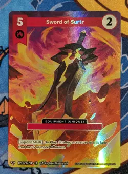 Sword of Surtr Alt Art MZ1 229/214 Metazoo 2025 Base Set 3 Star Card MINT - Image 1