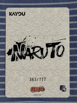 Naruto Kayou English Series 3 - Serialized Jiraiya AR NRSA03-AR-006L4 #363/777 - Image 3
