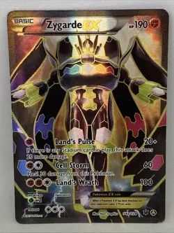 Zygarde EX 054A/124 Alternate Art Holo - Image 1