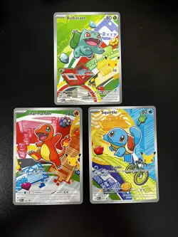 Pokemon First Partner Illustration Collection Kanto Set Gen 1 Pack Fresh - Image 1