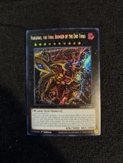 Yugioh - Varudras, the Final Bringer of the End Times - Secret - 1st - LEDE-EN04 - Image 1