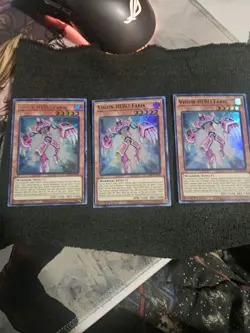 X3 Vision HERO Faris - GFP2-EN059 - Ultra Rare - 1st ed - Yugioh - Image 1