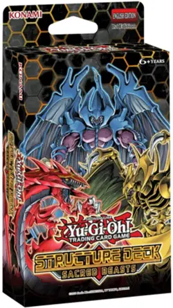 YuGiOh! Sacred Beasts Structure Deck - NEW - Fully Konami Sealed - 1st Edition! - Image 1