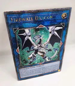 Firewall Dragon Quarter Century Secret Rare TN23-EN008 25th Anniversary NM Card - Image 1