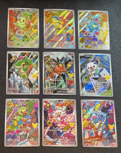Pokemon First Partner Illustration Collection Series 2 Promo Full 9 Card set A1 - Image 1