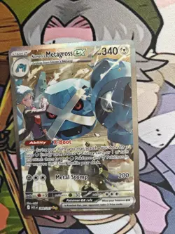 Steven's Metagross EX 289/217 | Ascended Heroes | Pack Fresh | NM - Image 1
