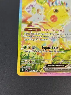 Pikachu ex 238/191 SIR Surging Sparks Pokemon TCG Special Illustration Rare Mint - Image 3