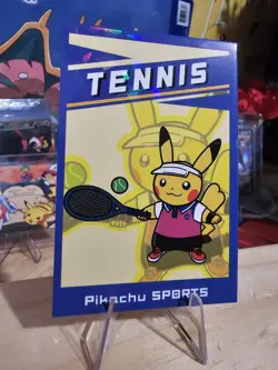 Pokemon Electric Pika Card Database - Pikachu Tennis Costume Art Gallery - Image 2