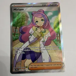 The Pokemon Company Miriam Full Art Holo Ultra Rare EN Trainer #238/198 SV01 - Image 1