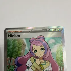 The Pokemon Company Miriam Full Art Holo Ultra Rare EN Trainer #238/198 SV01 - Image 3