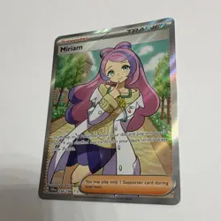 The Pokemon Company Miriam Full Art Holo Ultra Rare EN Trainer #238/198 SV01 - Image 4