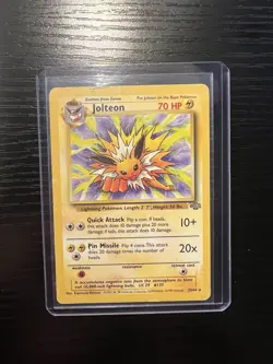 Pokemon TCG Jolteon Jungle 20/64 Regular Rare Non-Holo Card - Image 1