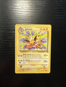 Pokemon TCG Jolteon Jungle 20/64 Regular Rare Non-Holo Card - Image 3