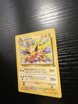 Pokemon TCG Jolteon Jungle 20/64 Regular Rare Non-Holo Card - Image 5