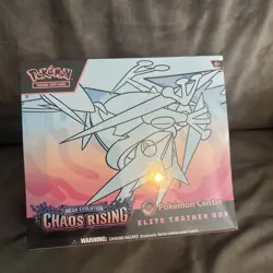 Pokemon TCG Chaos Rising Pokemon Center ETB Sealed - Image 1