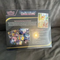 Pokemon TCG Chaos Rising Pokemon Center ETB Sealed - Image 2