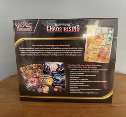 Pokemon TCG Chaos Rising Pokemon Center Elite Trainer Box PKC ETB - New & Sealed - Image 2