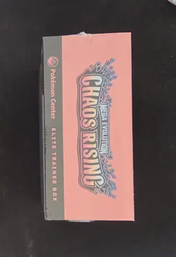 Chaos Rising Pokemon Center ETB Brand New Factory Sealed Pokemon TCG - Image 5