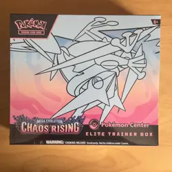 Pokemon TCG Chaos Rising Pokemon Center Elite Trainer Box ETB Damaged ✅ - Image 1
