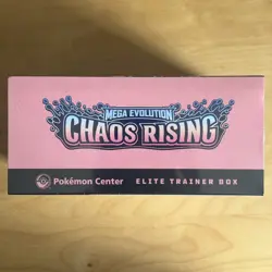 Pokemon TCG Chaos Rising Pokemon Center Elite Trainer Box ETB Damaged ✅ - Image 5