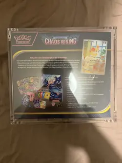 Pokemon TCG: Mega Evolution Chaos Rising Pokemon Center ETB & Acrylic Case - Image 3