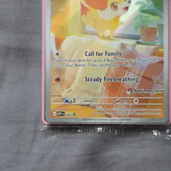 Pokemon TCG Fennekin #80 Chaos Rising Pokemon Center ETB Stamped Promo SEALED - Image 5