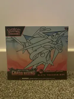 Pokemon TCG - Mega Evolution Chaos Rising Pokemon Center ETB (SEALED) - Image 1