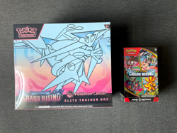 Pokemon TCG Chaos Rising Pokemon Center PC ETB Booster Bundle Sealed - Image 1