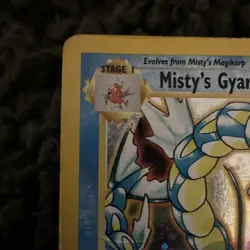 Pokemon TCG Misty’s Gyarados 13/132 WotC Holo Rare EN 100 HP - Image 3