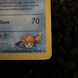 Pokemon TCG Misty’s Gyarados 13/132 WotC Holo Rare EN 100 HP - Image 5