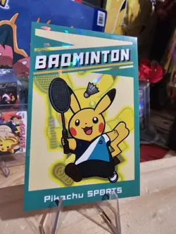 Pokemon Electric Pika Card Database - Pikachu Badminton Costume Art Gallery - Image 2