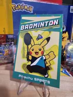 Pokemon Electric Pika Card Database - Pikachu Badminton Costume Art Gallery - Image 3