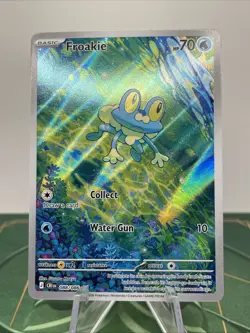 Froakie 88/86 Illustration Rare Pokemon Chaos Rising - Image 1