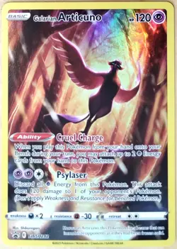 Galarian Articuno - Black Star Promo SWSH282 - Pokemon TCG Card - Near Mint - Image 2
