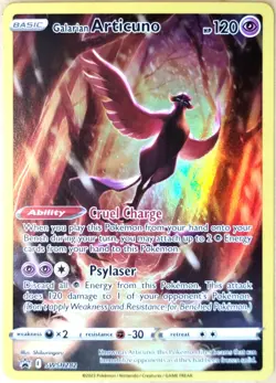 Galarian Articuno - Black Star Promo SWSH282 - Pokemon TCG Card - Near Mint - Image 3