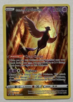 Pokemon TCG Galarian Articuno SWSH282 Black Star Promo NM - Image 1