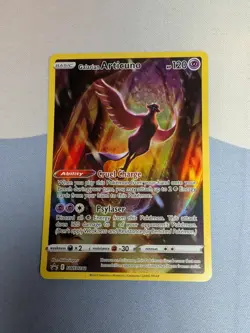Pokemon Galarian Articuno TCG SWSH282 Holo Black Star Promo Card - Image 1