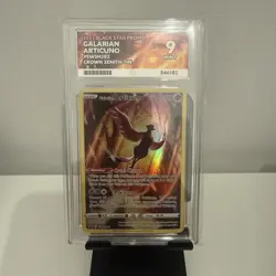 Pokemon TCG Galarian Articuno Black Star Promo SWSH282 2023 - ACE 9 Mint Cheap - Image 1